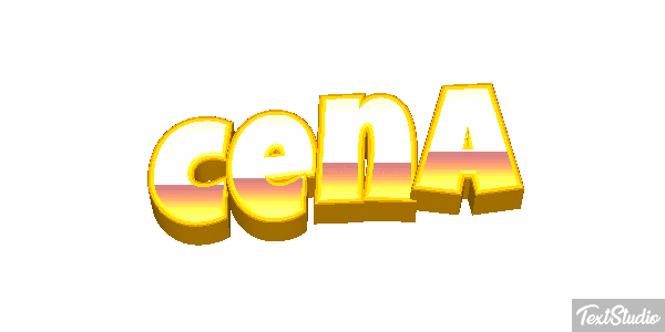 Cena Effet de texte