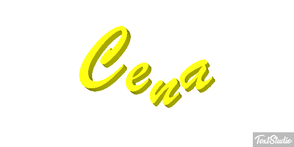 Cena Effet de texte
