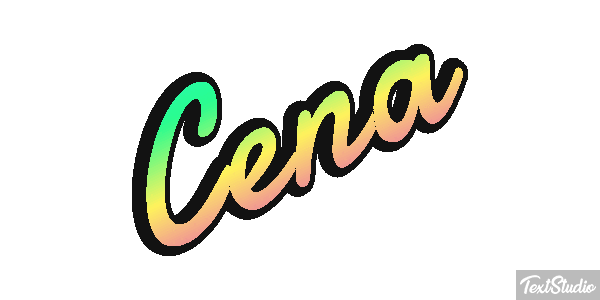 Cena Effet de texte