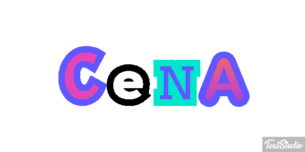 Cena Effet de texte