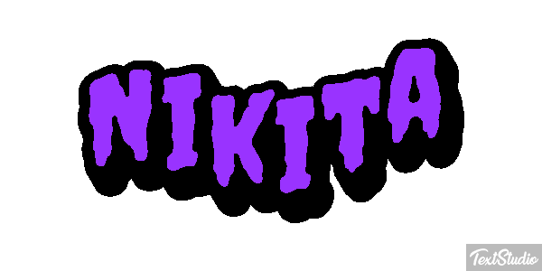 Nikita Efecto de texto