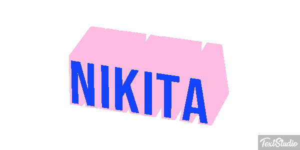 Nikita Efecto de texto