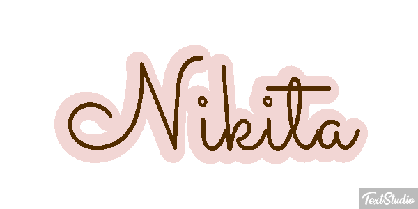 Nikita Efecto de texto