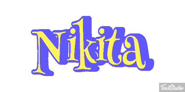 Nikita Efecto de texto
