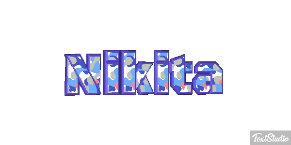 Nikita Efecto de texto