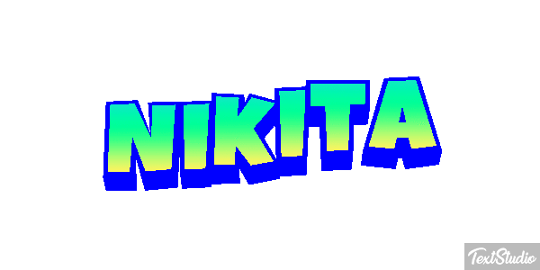Nikita Efecto de texto