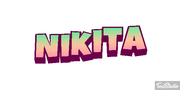 Nikita Efecto de texto
