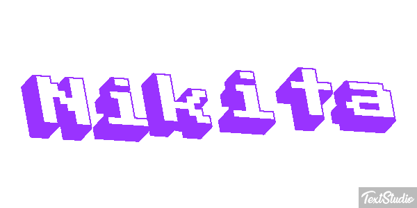 Nikita Efecto de texto