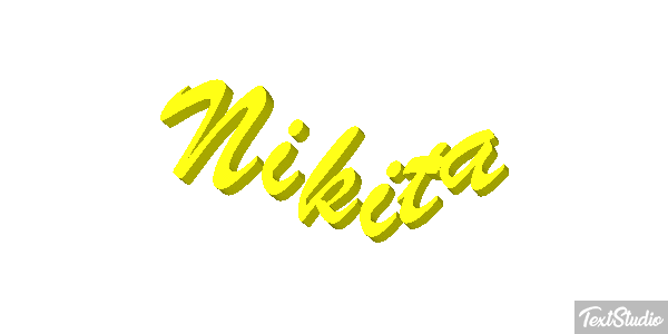 Nikita Efecto de texto