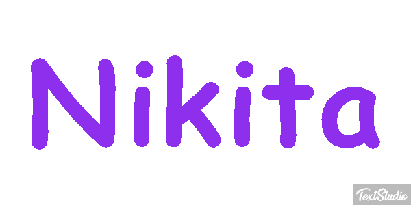 Nikita Efecto de texto