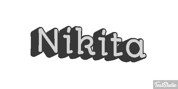 Nikita Efecto de texto