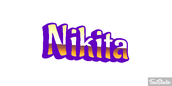 Nikita Efecto de texto