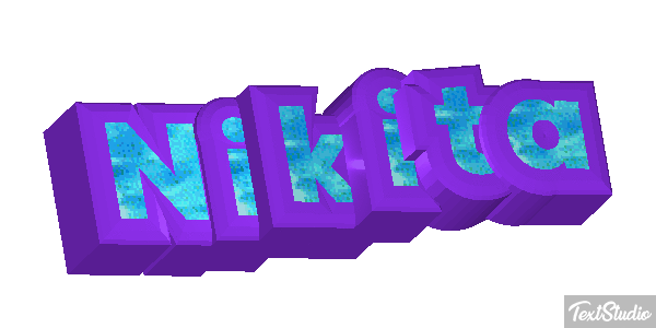 Nikita Efecto de texto