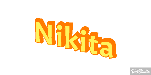 Nikita Efecto de texto
