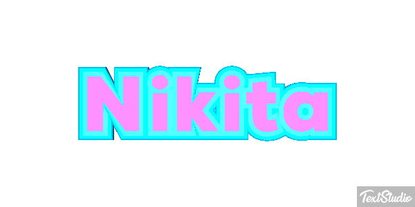 Nikita Efecto de texto