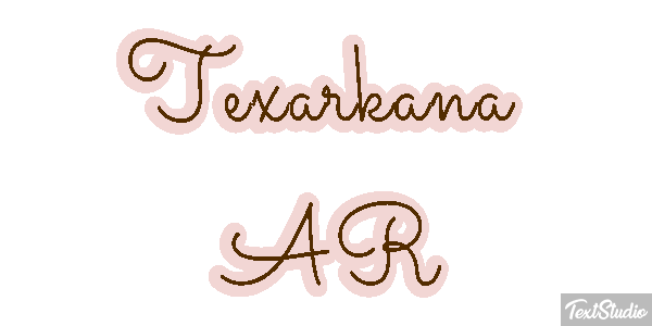 Texarkana AR Efekt tekstowy