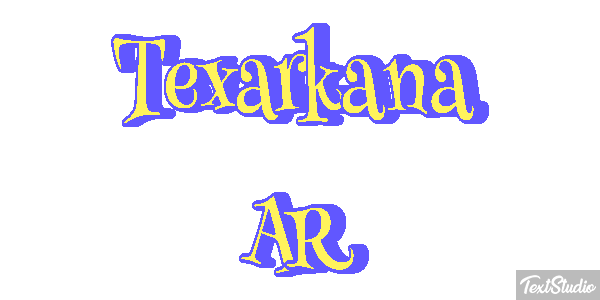 Texarkana AR Efekt tekstowy