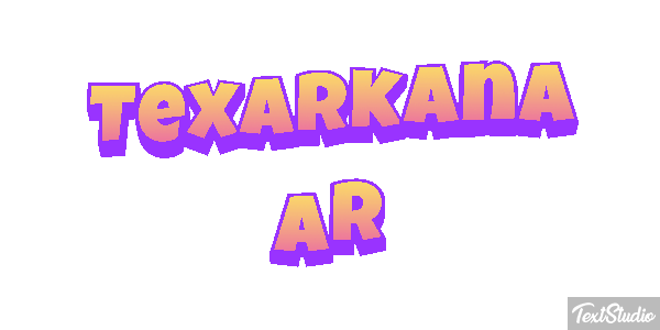Texarkana AR Efekt tekstowy