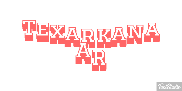 Texarkana AR Efekt tekstowy
