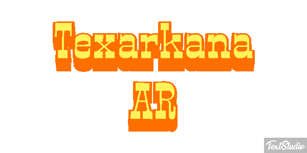 Texarkana AR Efekt tekstowy