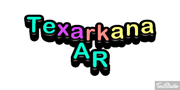 Texarkana AR Efekt tekstowy