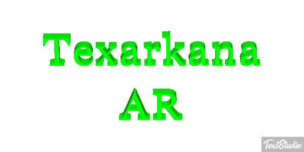 Texarkana AR Efekt tekstowy