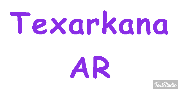 Texarkana AR Efekt tekstowy