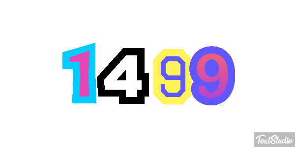 1499 Text effect