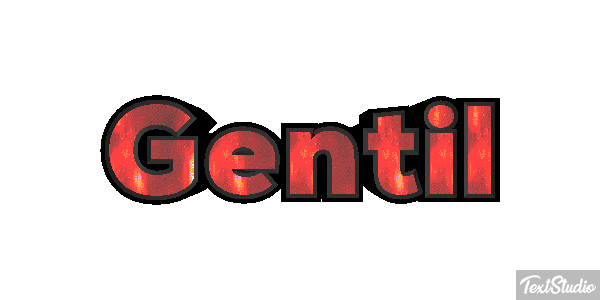 Gentil Effet de texte