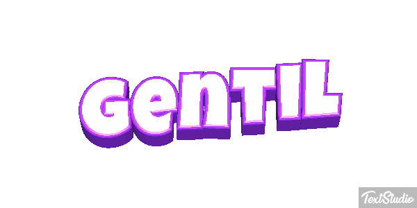 Gentil Effet de texte