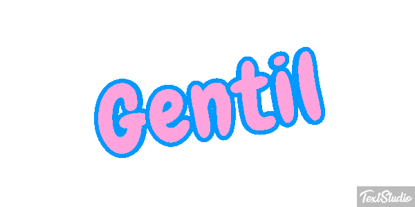 Gentil Effet de texte