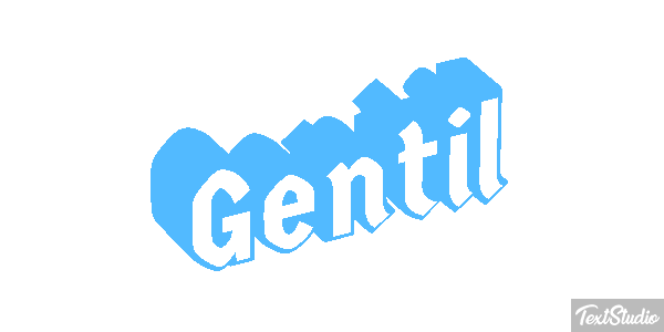 Gentil Effet de texte