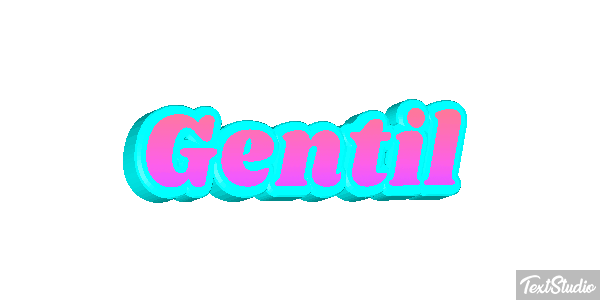Gentil Effet de texte