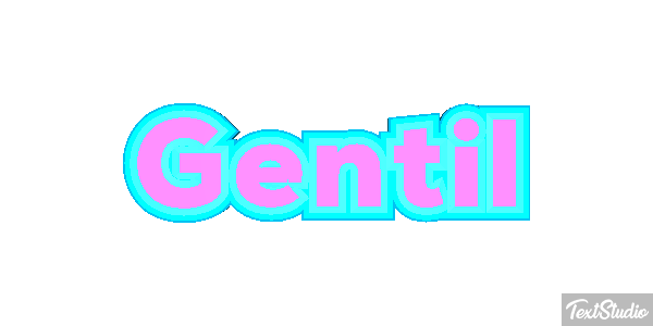 Gentil Effet de texte