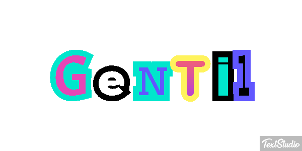 Gentil Effet de texte