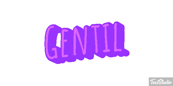 Gentil Effet de texte
