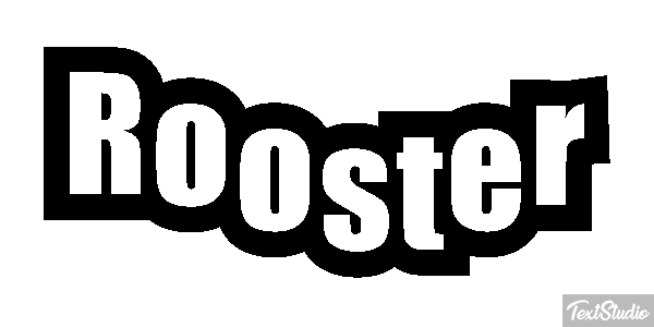 Rooster Text effect