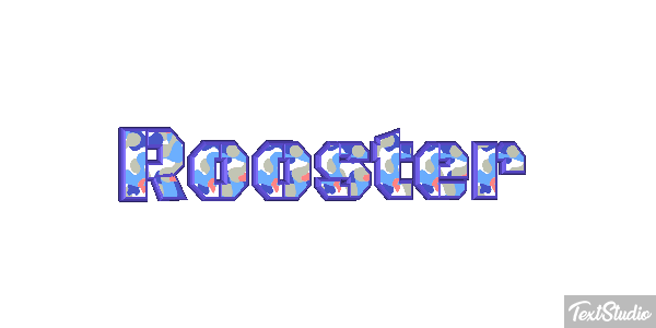 Rooster Text effect