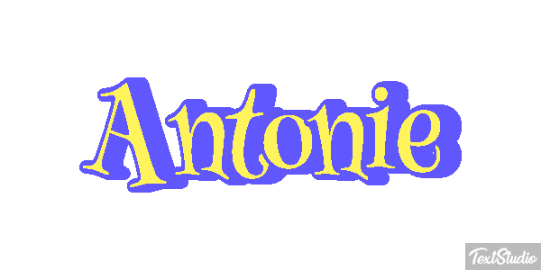 Antonie Text effect