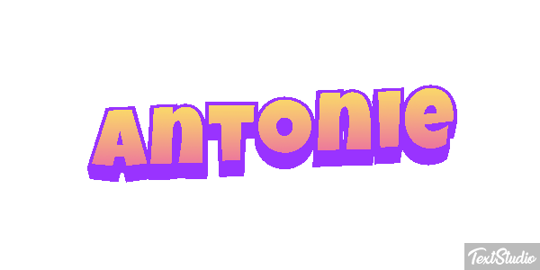 Antonie Text effect