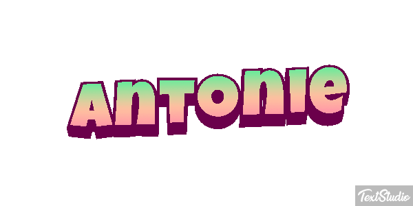 Antonie Text effect