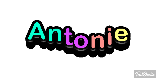 Antonie Text effect