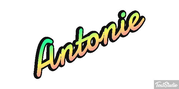 Antonie Text effect