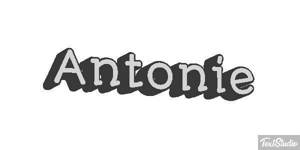 Antonie Text effect