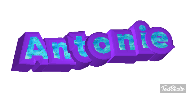 Antonie Text effect