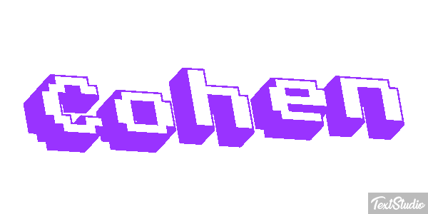 Cohen Text effect