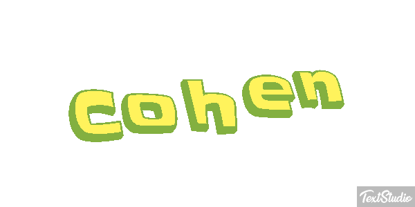 Cohen Text effect