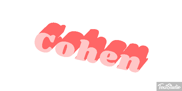 Cohen Text effect