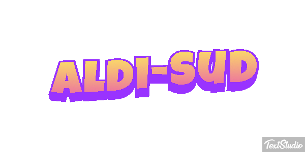 Aldi-süd Текстовый эффект