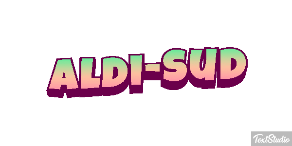 Aldi-süd Текстовый эффект